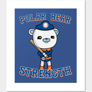 Polar Bear Strength Posters and Art